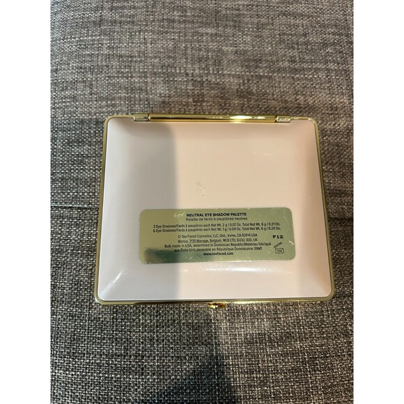 NEW Too Faced Natural Eyes Neutral Eye Shadow Palette 9 Shades - Picture 4 of 6